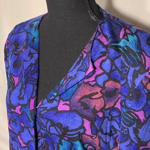 Scalera Wool Floral Skirt and Top